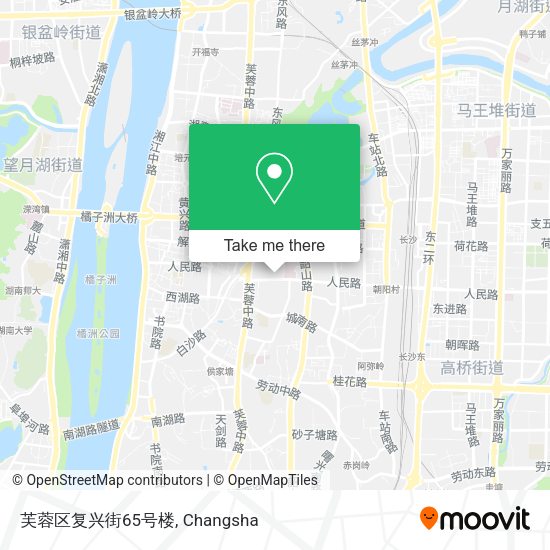 芙蓉区复兴街65号楼 map
