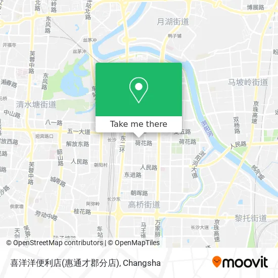 喜洋洋便利店(惠通才郡分店) map