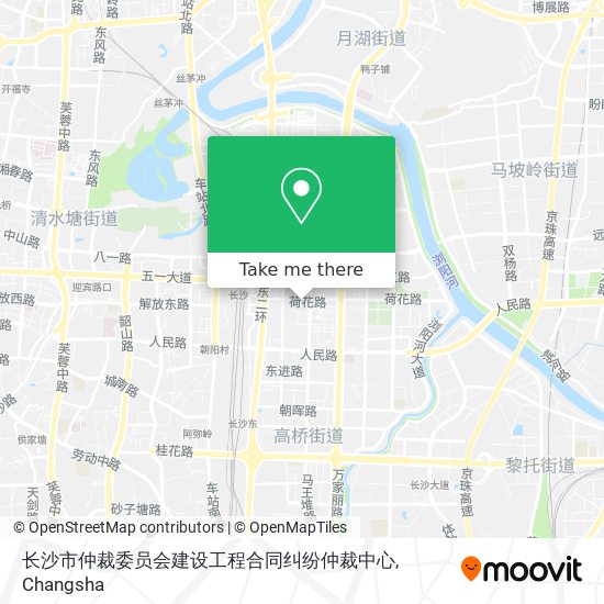 长沙市仲裁委员会建设工程合同纠纷仲裁中心 map
