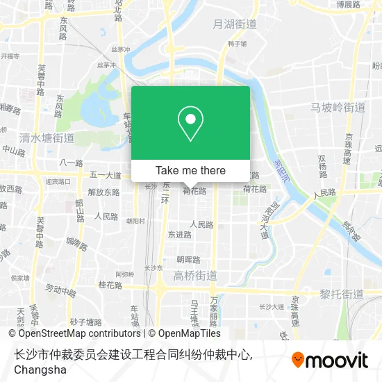 长沙市仲裁委员会建设工程合同纠纷仲裁中心 map