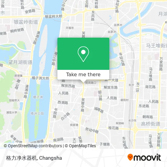 格力净水器机 map
