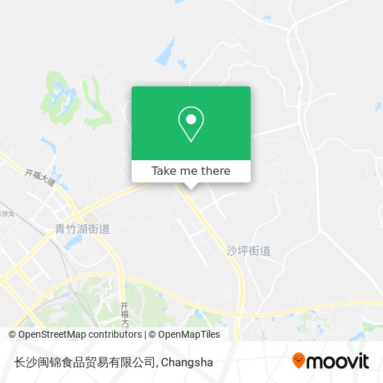 长沙闽锦食品贸易有限公司 map