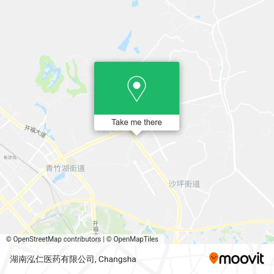 湖南泓仁医药有限公司 map
