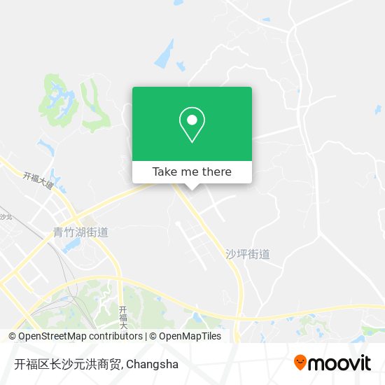 开福区长沙元洪商贸 map