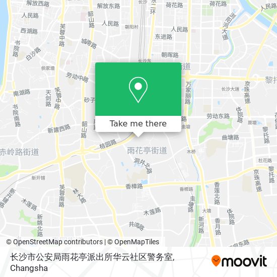 长沙市公安局雨花亭派出所华云社区警务室 map