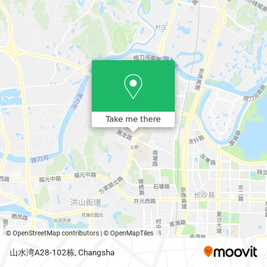 山水湾A28-102栋 map