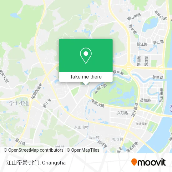 江山帝景-北门 map