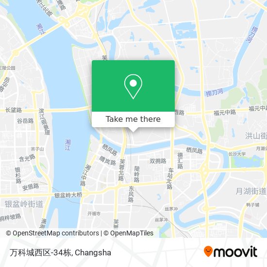 万科城西区-34栋 map