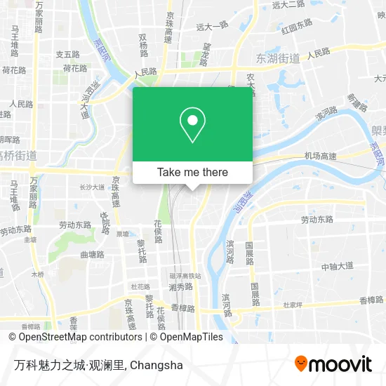 万科魅力之城·观澜里 map