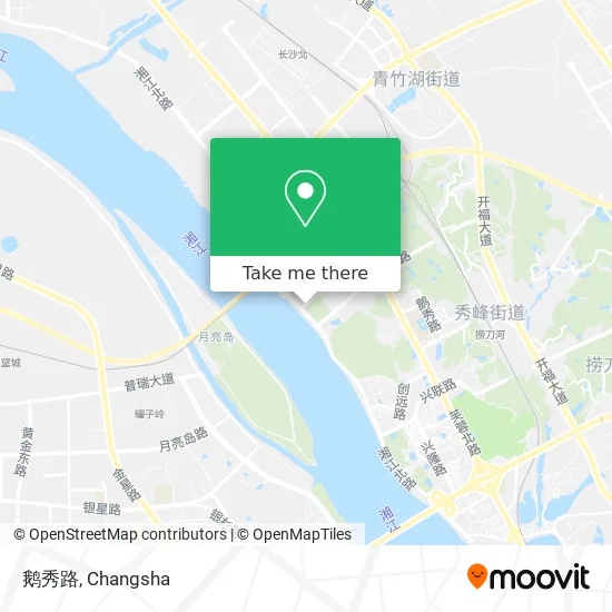 鹅秀路 map