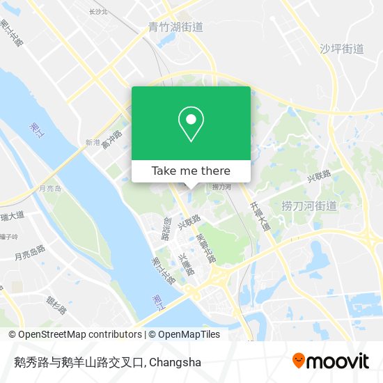 鹅秀路与鹅羊山路交叉口 map