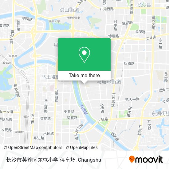 长沙市芙蓉区东屯小学-停车场 map