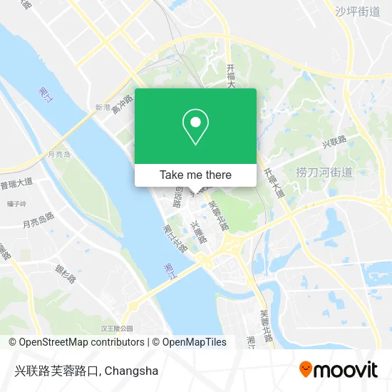 兴联路芙蓉路口 map