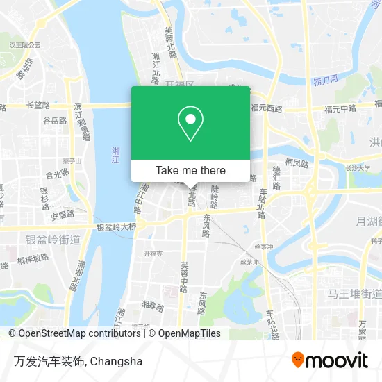 万发汽车装饰 map