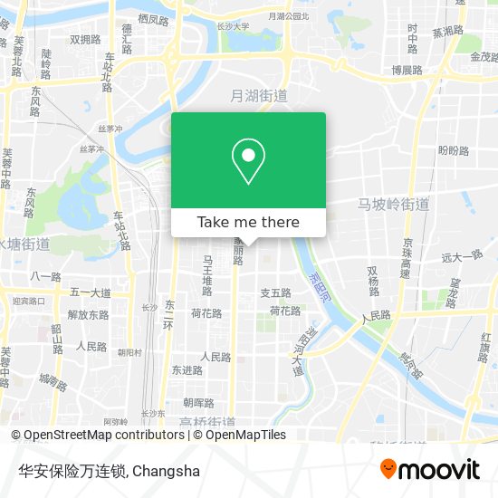 华安保险万连锁 map