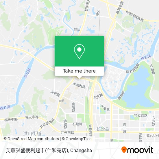 芙蓉兴盛便利超市(仁和苑店) map