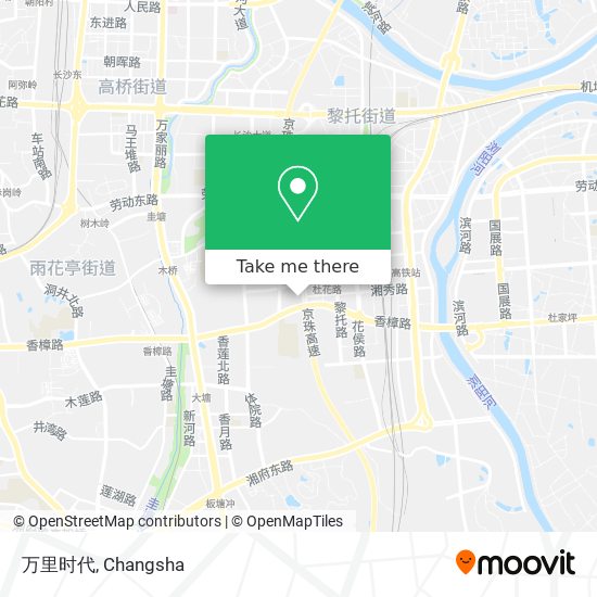 How To Get To 万里时代in 雨花区by Bus Or Metro