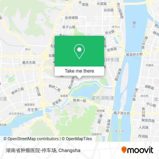 湖南省肿瘤医院-停车场 map
