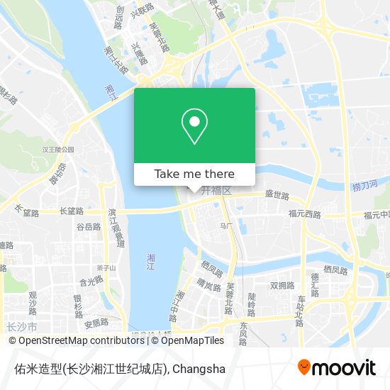 佑米造型(长沙湘江世纪城店) map