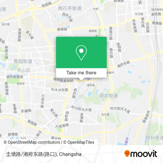 圭塘路/湘府东路(路口) map