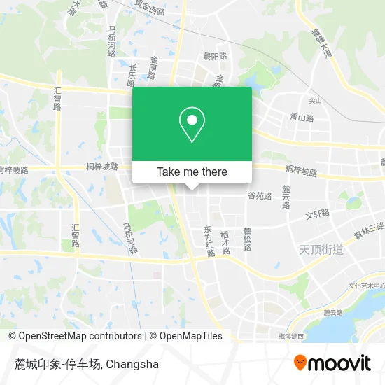 麓城印象-停车场 map