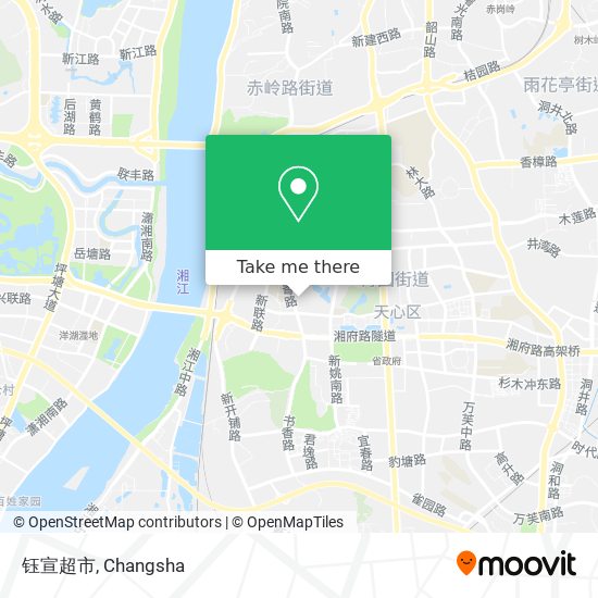 钰宣超市 map