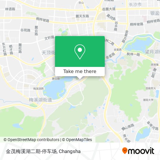 金茂梅溪湖二期-停车场 map