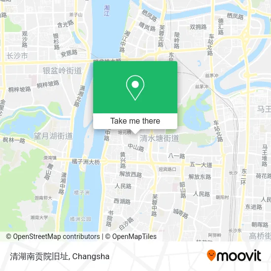 清湖南贡院旧址 map