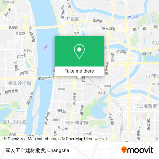 家友五金建材批发 map