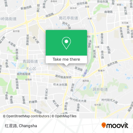 红星路 map