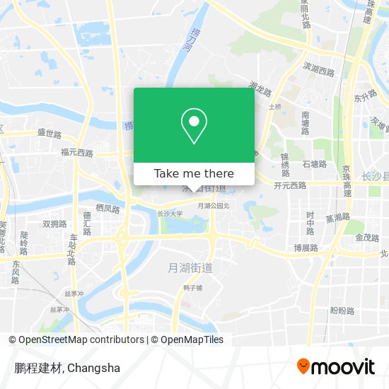 鹏程建材 map