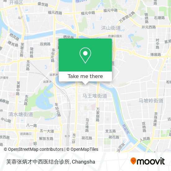 芙蓉张炳才中西医结合诊所 map