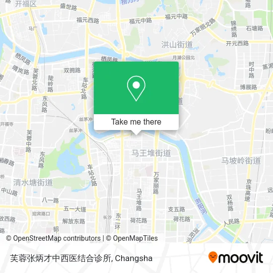 芙蓉张炳才中西医结合诊所 map