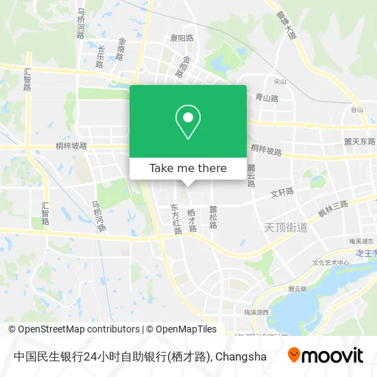 中国民生银行24小时自助银行(栖才路) map