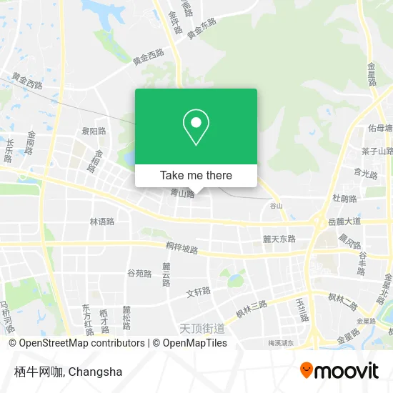 栖牛网咖 map
