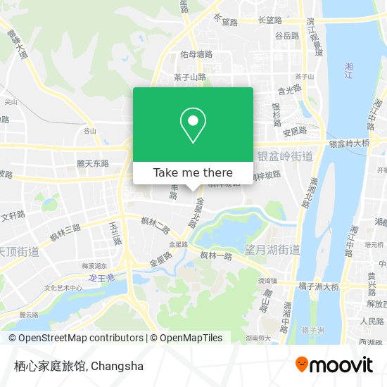 栖心家庭旅馆 map