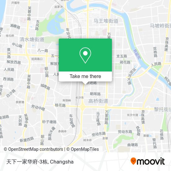 天下一家华府-3栋 map