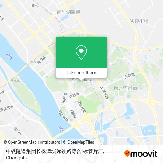 中铁隧道集团长株潭城际铁路综合I标管片厂 map