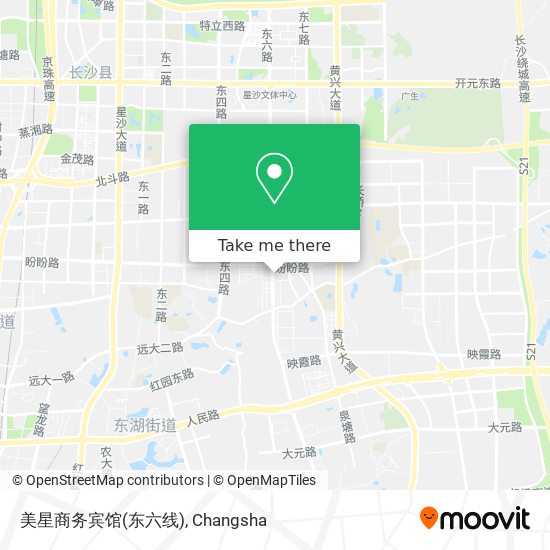 美星商务宾馆(东六线) map