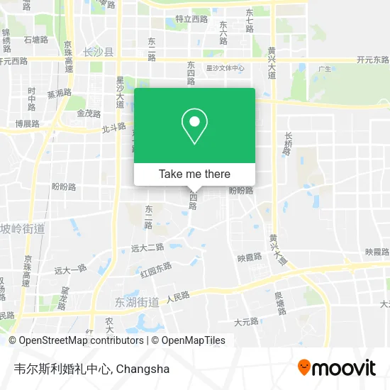 韦尔斯利婚礼中心 map