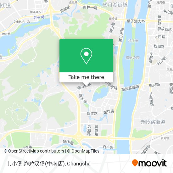 韦小堡·炸鸡汉堡(中南店) map