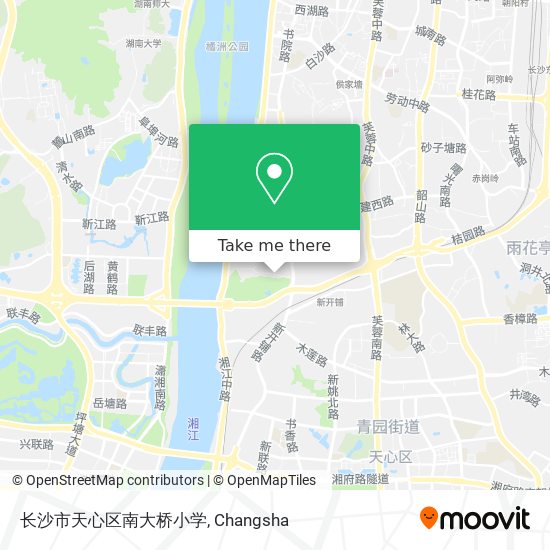 长沙市天心区南大桥小学 map