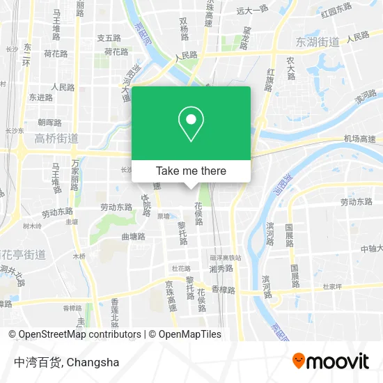 中湾百货 map