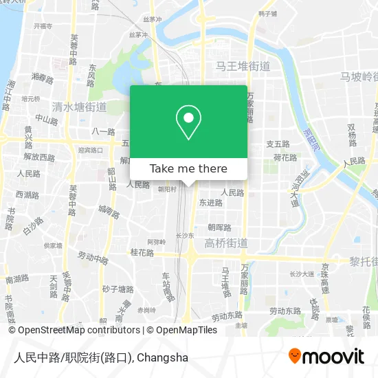 人民中路/职院街(路口) map