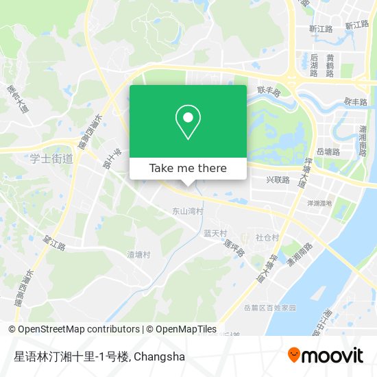 星语林汀湘十里-1号楼 map