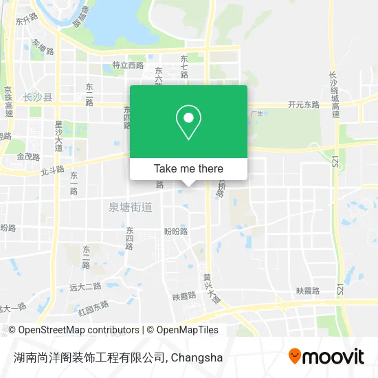 湖南尚洋阁装饰工程有限公司 map