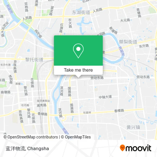 蓝洋物流 map