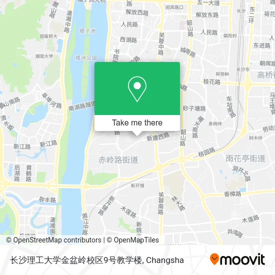 长沙理工大学金盆岭校区9号教学楼 map