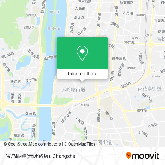 宝岛眼镜(赤岭路店) map
