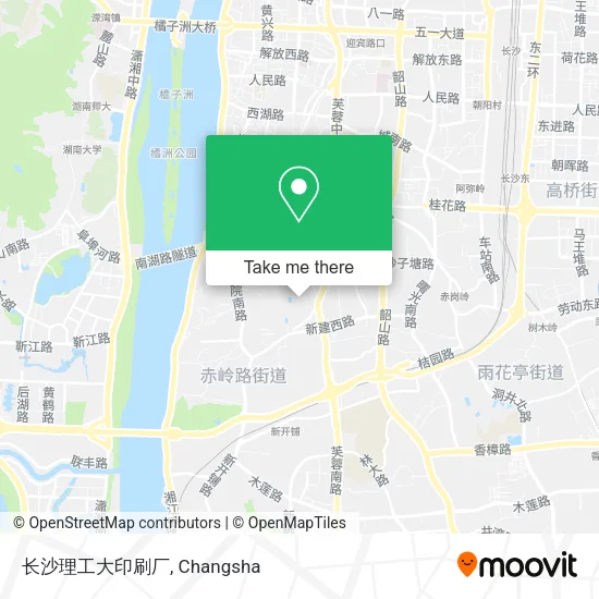 长沙理工大印刷厂 map
